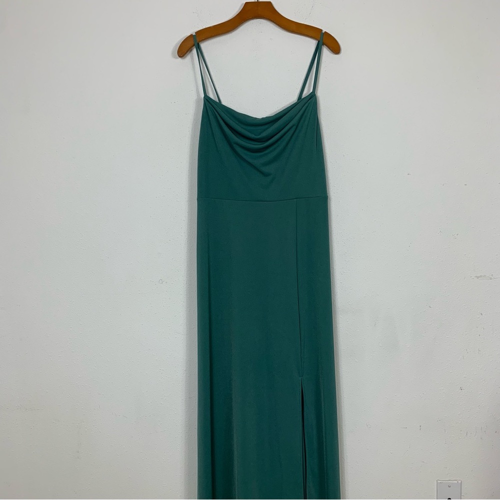 Birdy Grey Ash Dress in Sea Glass NWT Sz Large Bridesmaid Dress Sleeveless - Picture 4 of 12